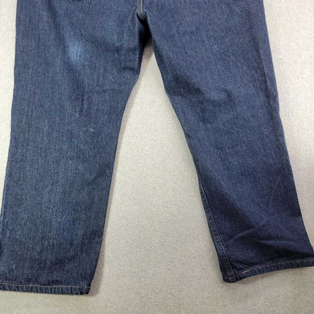 Urban Pipeline Jeans Mens 42x30Blue Regular Fit Straight Leg Dark Denim Pants